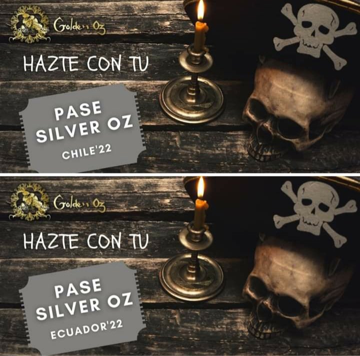 No te quedes sin tu PASE SILVER OZ para los momentos previos a los próximos conciertos de Mägo de Oz pertenecientes a la gira “Al Abordaje Tour 2022” que tendrán lugar en Chile y Ecuador.

Más información aquí:goldenoz.es/events
