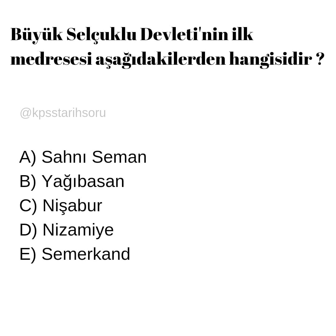 kpsstarihsoru's tweet photo. #kpss #ösym https://t.co/D5oTh1LxNd