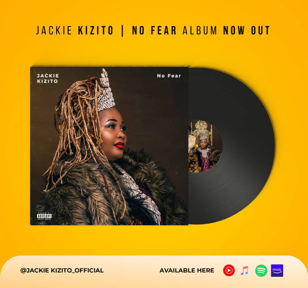We are here streaming @JackieKizito latest #NoFearAlbum on YouTube and it's amazing. bit.ly/3MyEBej.