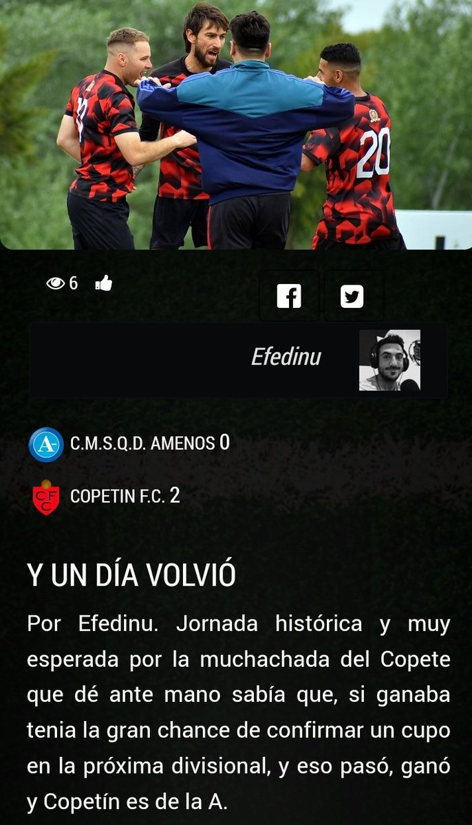 🇺🇾🏆 Copetin FC +30 tweet media