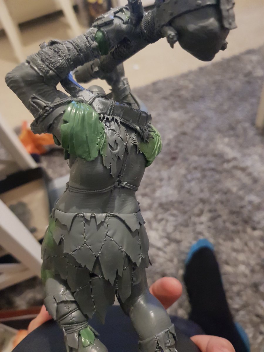 JDavenpott's tweet image. WIP Beastsmasha for a club mate. Its coming along surprisingly fast, but I'm enjoying it. #warmongers #sonsofbehemat