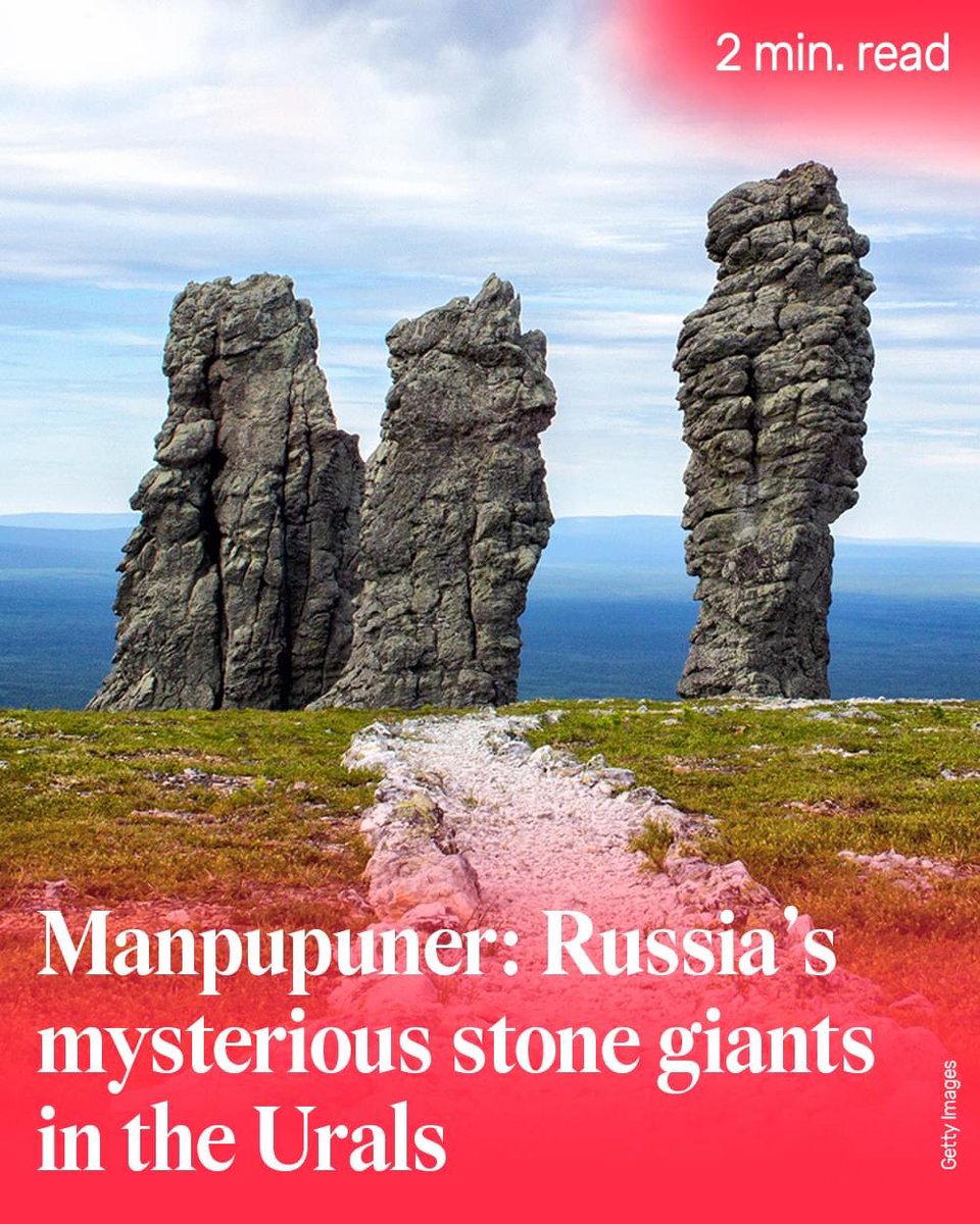 russiabeyond's tweet photo. #Manpupuner: Russia’s mysterious stone giants in the Urals 🗿
https://t.co/3LivdxoTRr https://t.co/TZwAeS7dtM