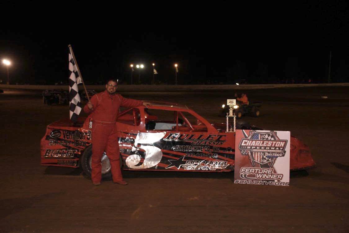 BulletChassis's tweet photo. Congrats to Ryan Taylor on his win last week @chuckvegas64. Great to see you in victory lane Ryan! #TeamBullet https://t.co/MZATaDoqE0