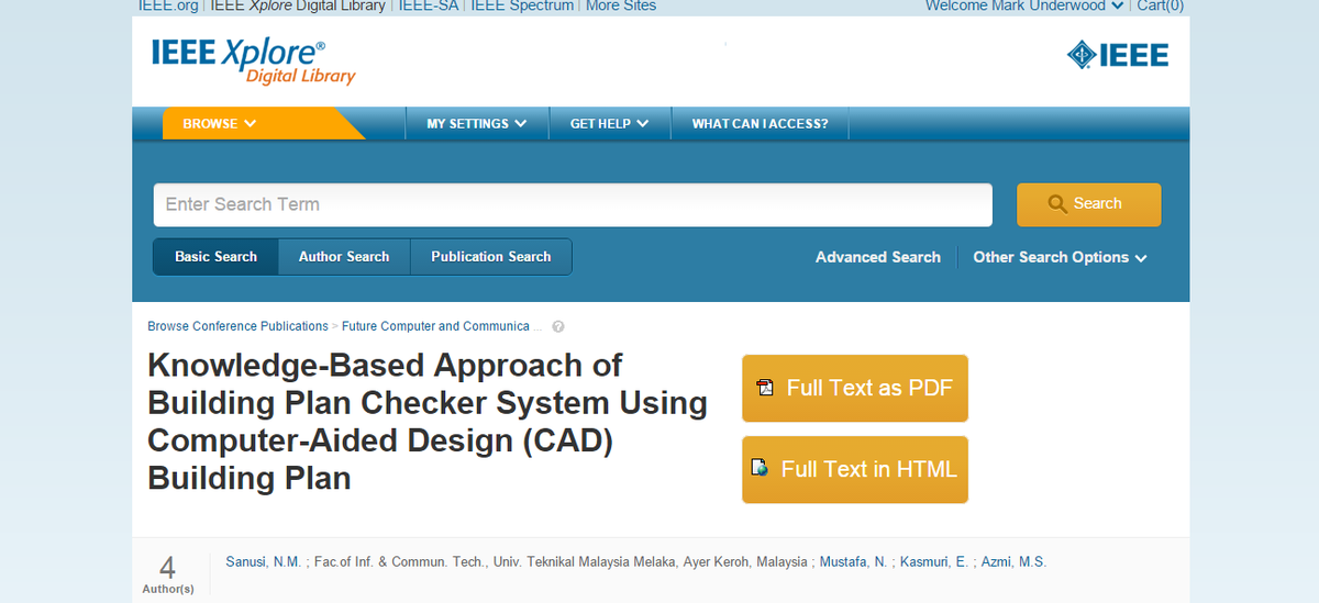 GoStrategic's tweet image. #Building Plan #inspection : Knowledge-Based Approach w CAD #cognitive @IEEEXplore bit.ly/1QuoP41 #reserve