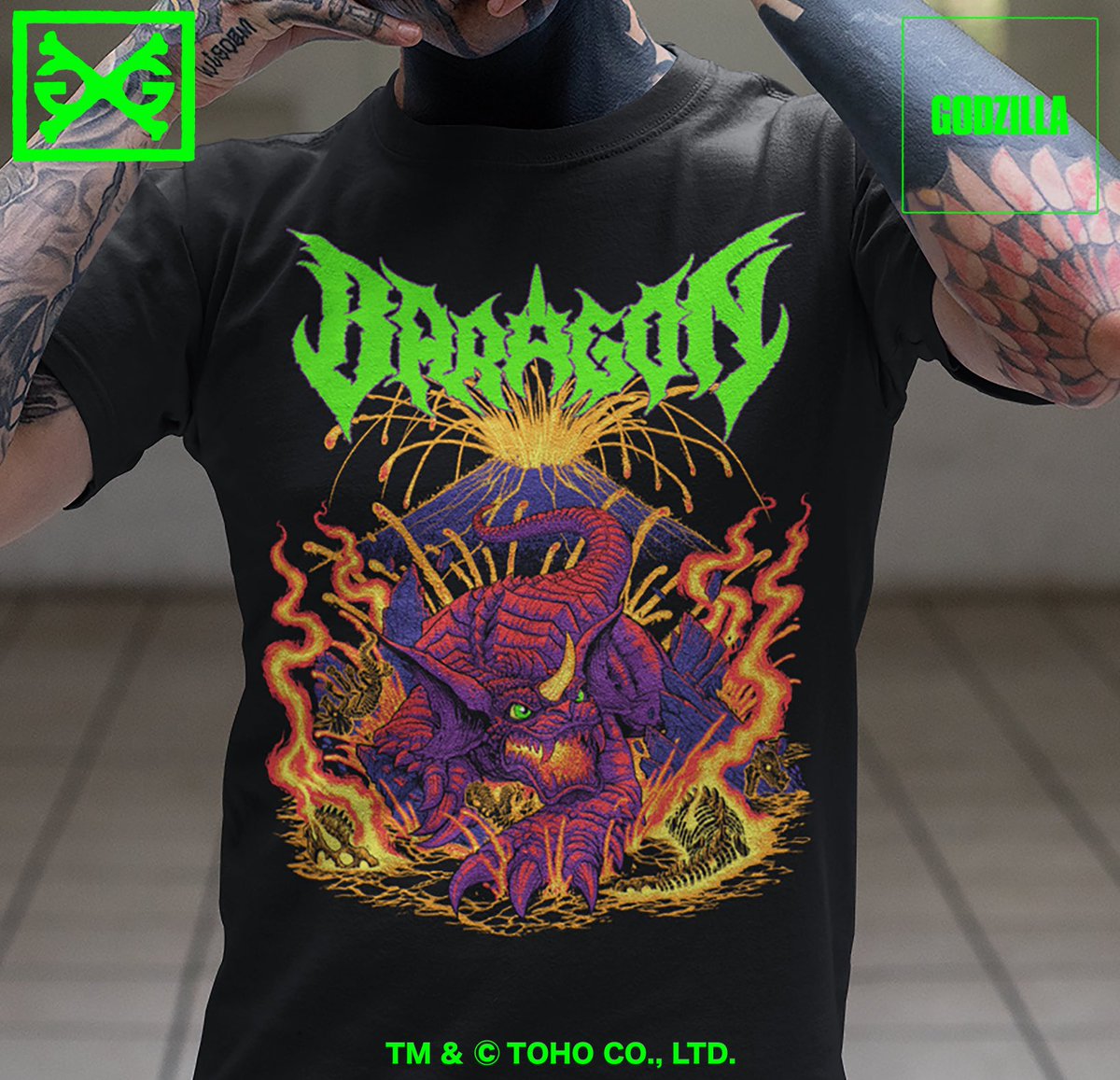 GhostXGhostTW's tweet photo. 4 DAYS LEFT to preorder our Baragon METALCROPOLIS T-Shirt with art by @spankzilla85 and @CSzpajdel !!

https://t.co/M9Ubv4ETyX

@Godzilla_Toho 

#ghostxghost #godzilla #baragon #metalcropolis #kaiju https://t.co/5rkwuvdaxU