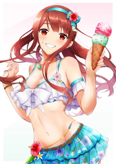 すごい遅くなっちゃったけど改めて…琴葉お誕生日おめでとうでした絵#田中琴葉生誕祭2022 #田中琴葉#ミリシタ 