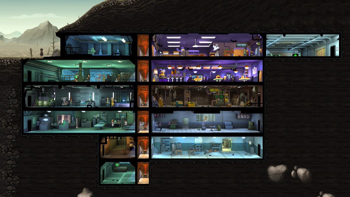 NukaSoldier's tweet photo. @Fallout My old vault is gone but started a new one https://t.co/5asftV3Os1