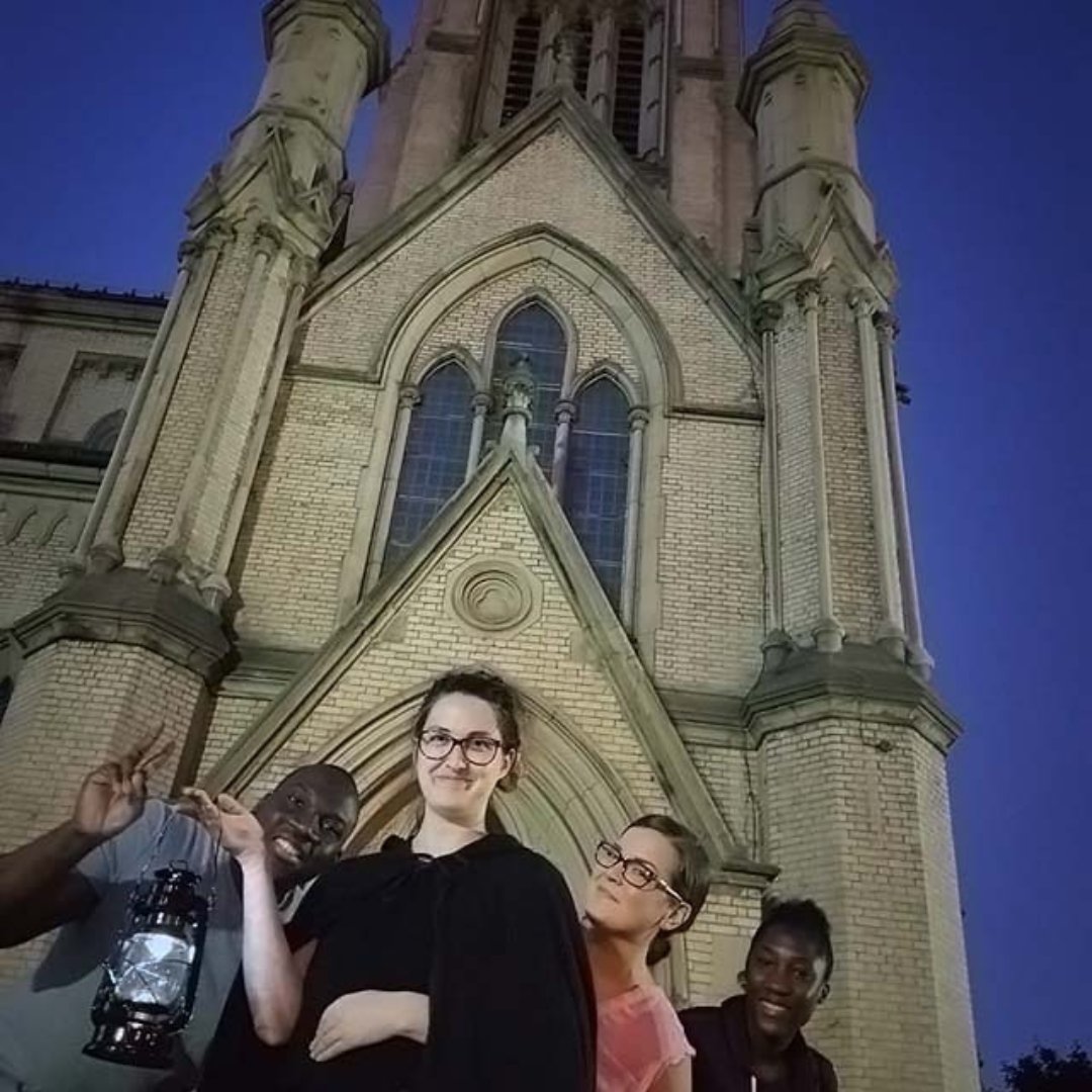 1065ELMNTFM's tweet photo. Make your Halloween EXTRA HAUNTED all this week when you listen to The Afternoon Drive with Patrick LeGrow, because has a pair of passes to 
@hauntedwalk up for grabs every day! 🧙‍♀️🦴 For more details, visit https://t.co/6kungQsnX5 #halloween #hauntedwalk https://t.co/7PTNIYPI8G