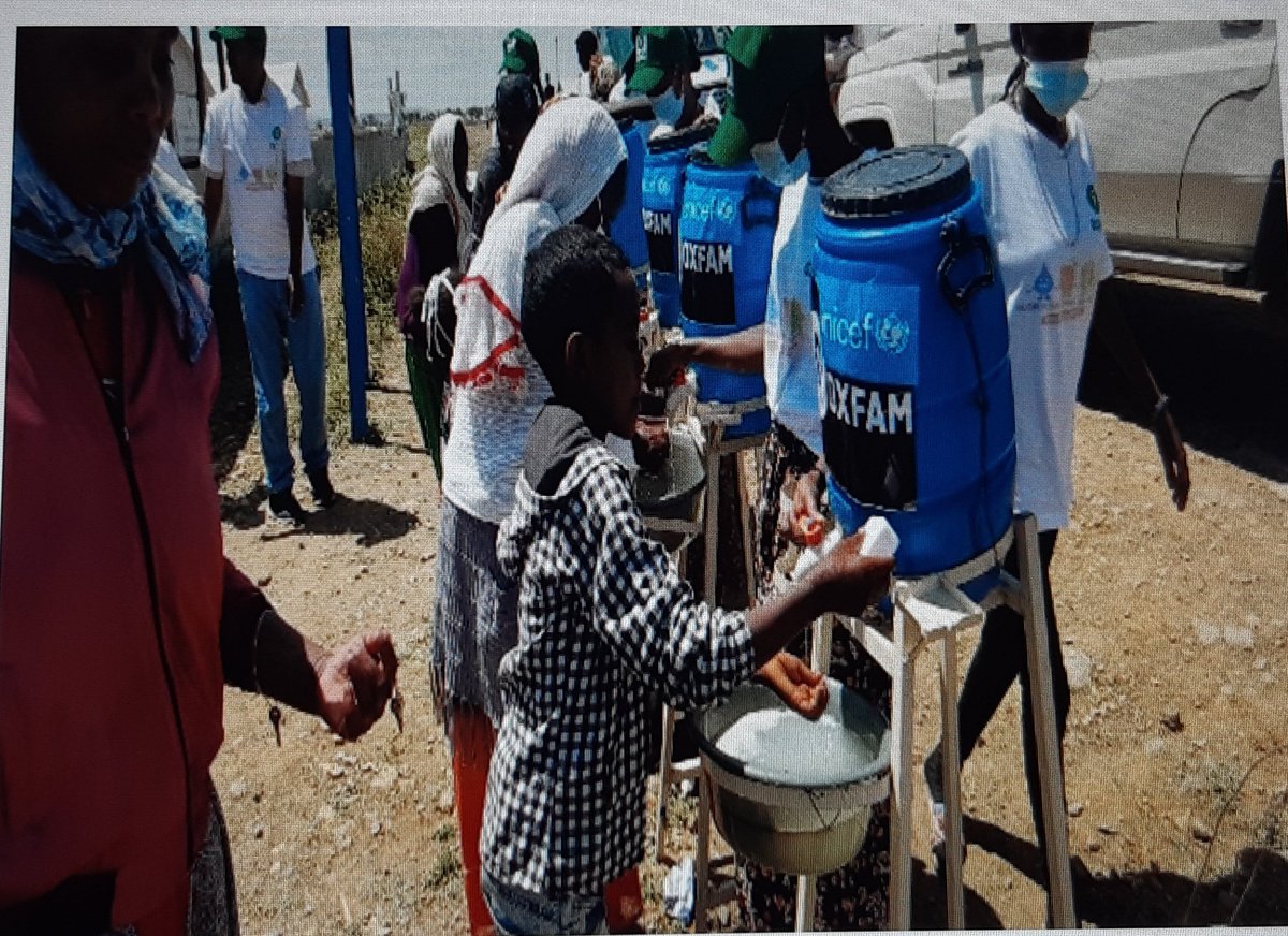 KGoyol's tweet photo. Very proud of @UNICEFEthiopia WASH team &amp; @Oxfam in #Tigray region for this great event to mark #GHD2022 at Sabacare ODP camp in Mekelle, bringing together kids, religious &amp; camp leaders to talk about importance of #handwashing  with soap. 
@UNICEFwater
@WASHcluster_Eth https://t.co/cCcIpxmWh2