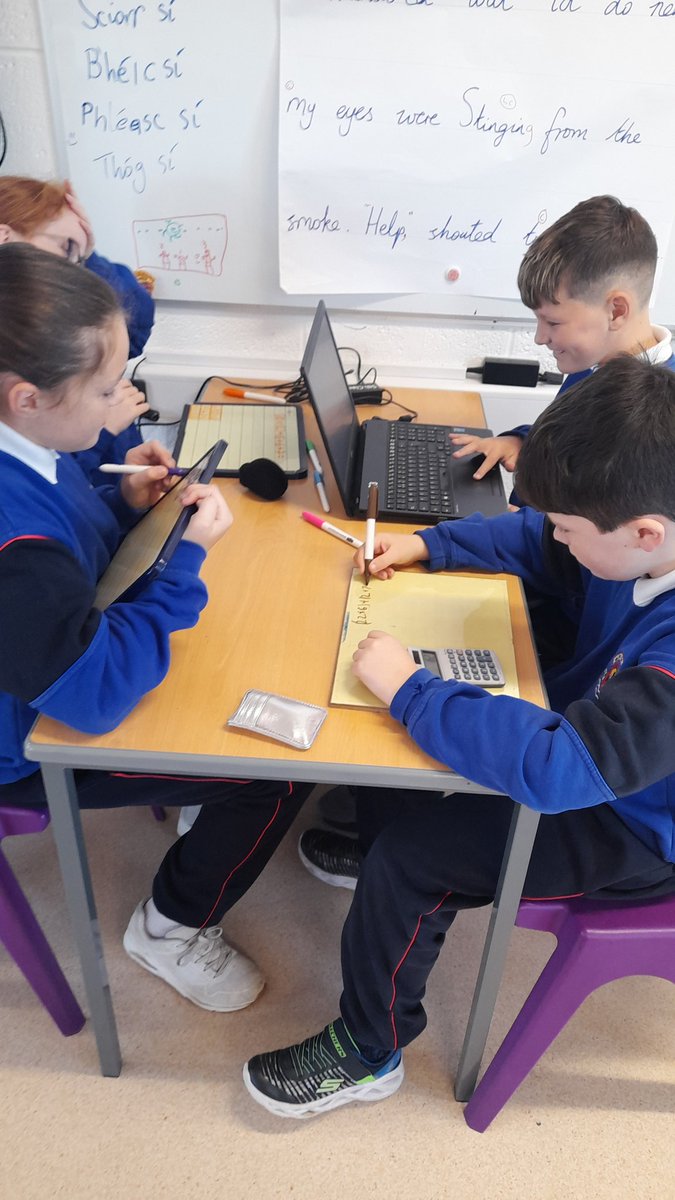 MsHearne5th's tweet photo. We had so much fun taking on @mathsweek target boards this morning. We even made it on to the Senior Leader Board! #targetboards #teamwork #mathsweekireland2022 @imamaths_team https://t.co/wSag48xXWA