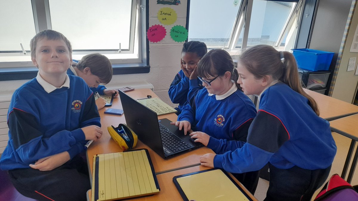MsHearne5th's tweet photo. We had so much fun taking on @mathsweek target boards this morning. We even made it on to the Senior Leader Board! #targetboards #teamwork #mathsweekireland2022 @imamaths_team https://t.co/wSag48xXWA