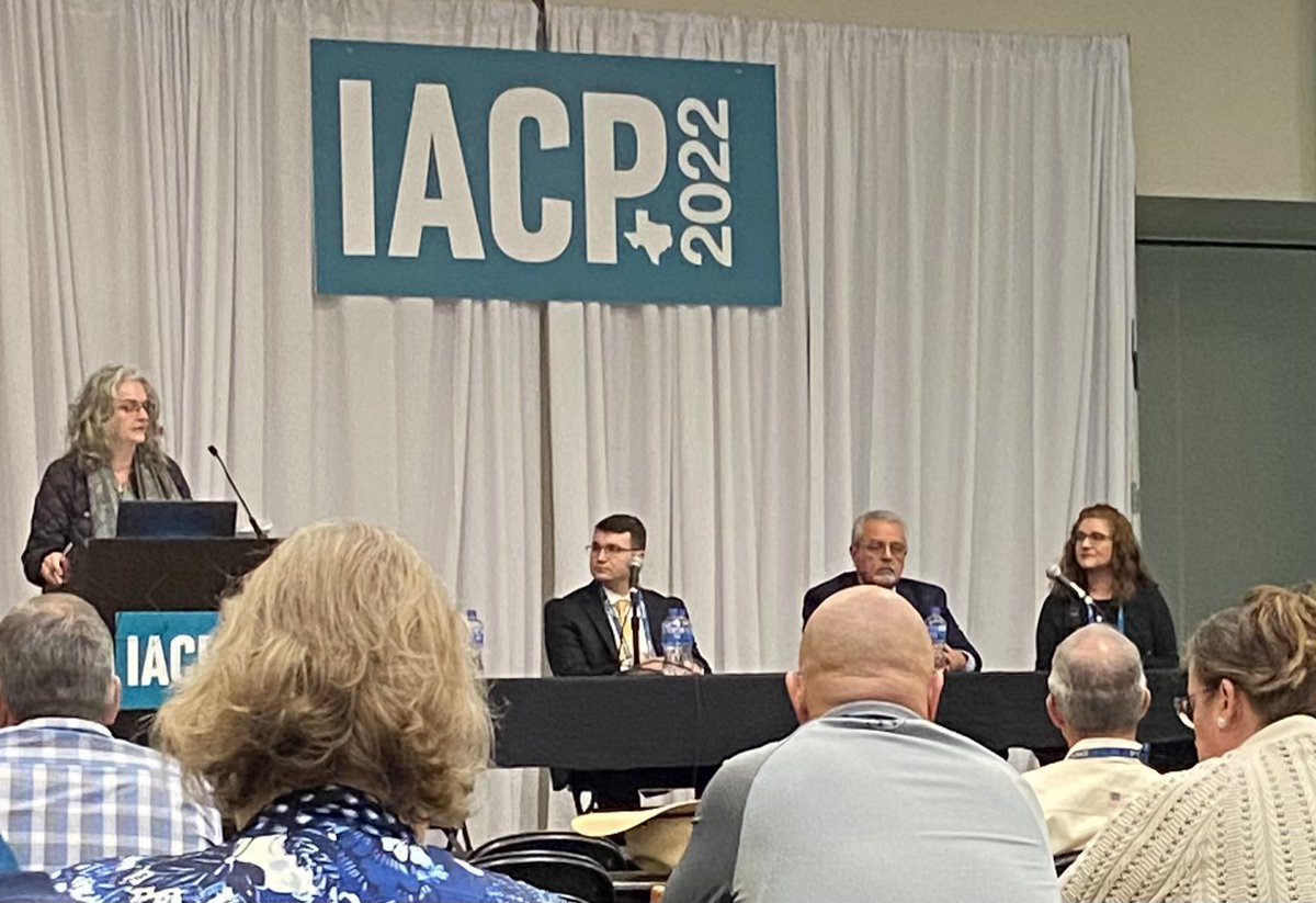 RoperoMiller's tweet photo. @TheIACP listening to a great session on #overdose #outreach and #prevention. @RTI_Intl researcher @paige_presler moderated great discussion. #COSSAP https://t.co/8bczmkXxWJ