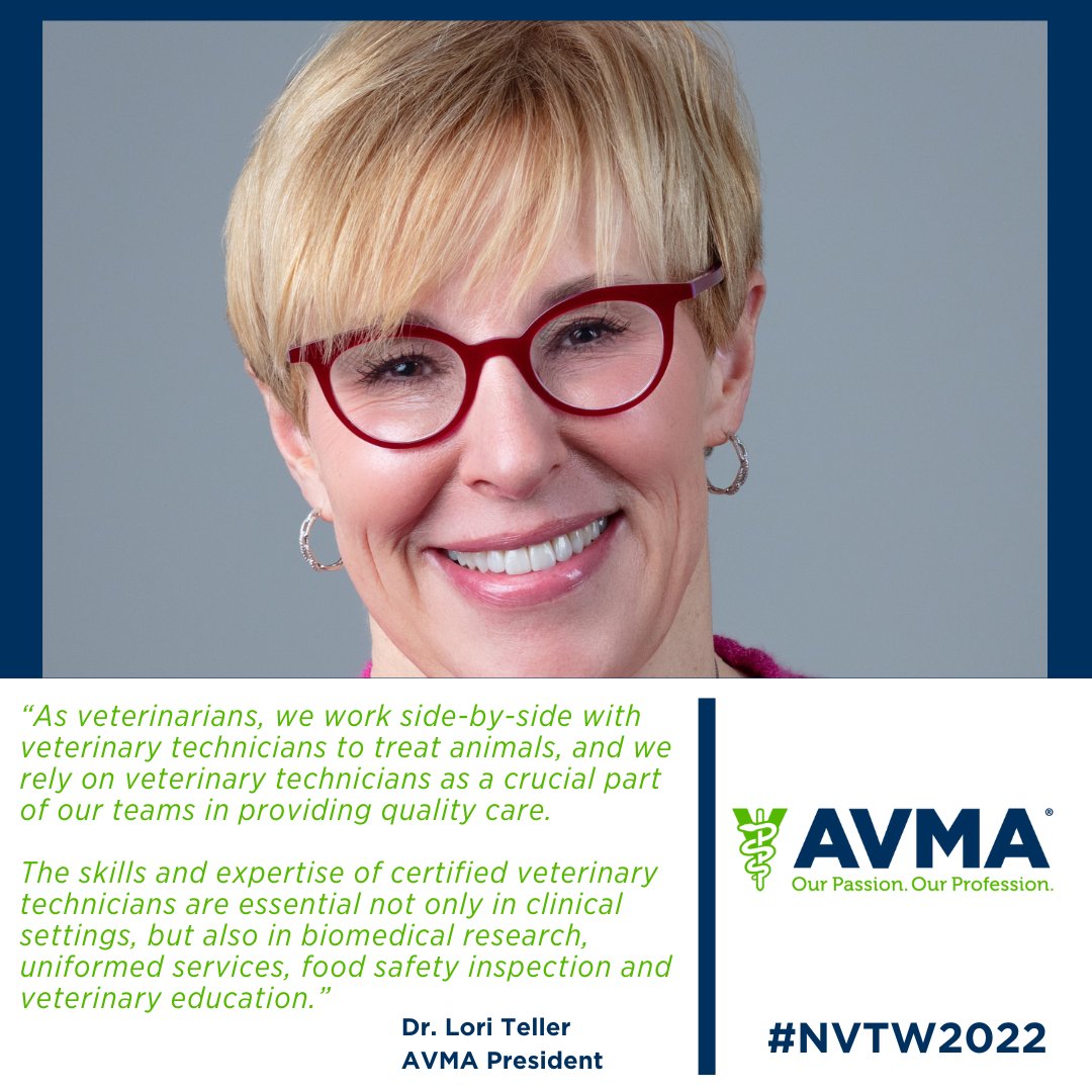 Tweet by AVMA (American Veterinary Medical Association)