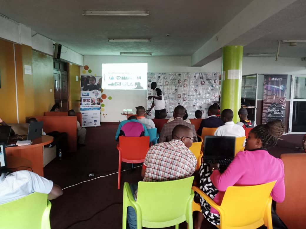 mrogers4christ's tweet photo. Delighted to inspire primary &amp; secondary school teachers converged today at @Makerere @miic_ug for #ACW2022 Train the Trainer session. Thank you @AfricacodeweekU team, @SAP and all partners. Coding is a language every child must speak. @coding_mindset @ictteachersug #ICTTrsUg https://t.co/B5laxgFXRq