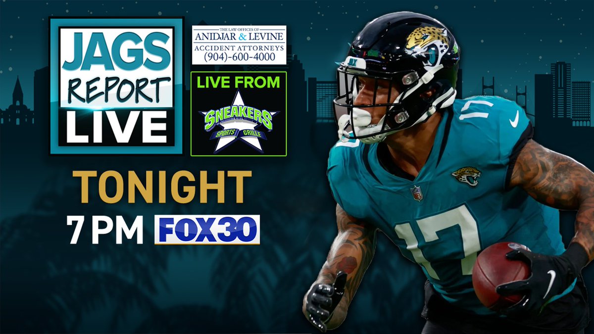 ActionSportsJax's tweet photo. If you're in the Jax Beach area stop by Sneakers tonight to meet Evan and catch the show! And if you aren't be sure to watch live at 7pm on Fox 30.

#ASJax @ActionNewsJax @ESPN690Jax https://t.co/VS0xy2Rrzn