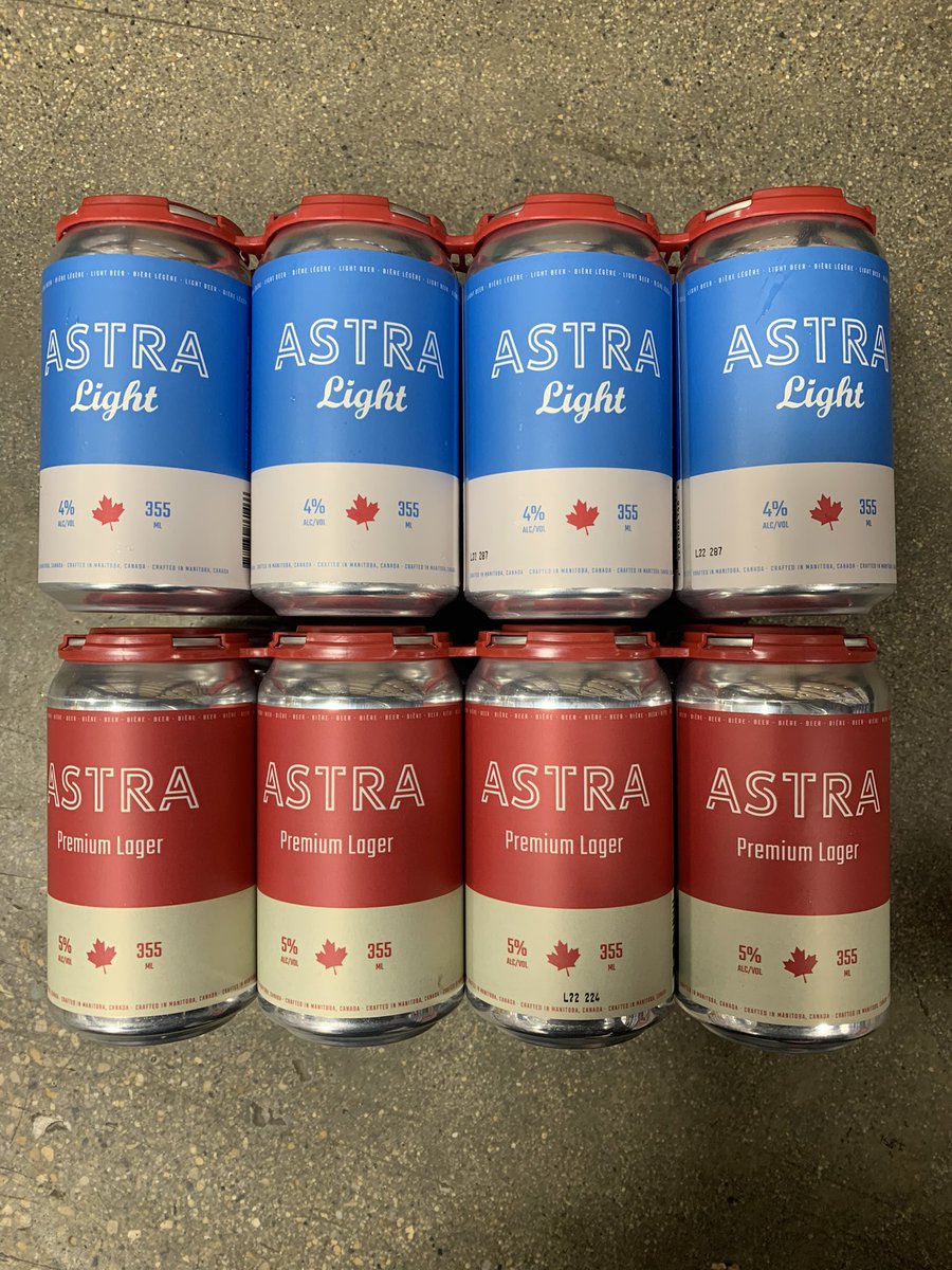 <a href="/Astra_beer/">Astra Beer</a> has released their,

Astra Light 8 pack along side the Premium Lager 8 pack. 

Both available <a href="/beer_qualityinn/">Quality Beer Store</a> .