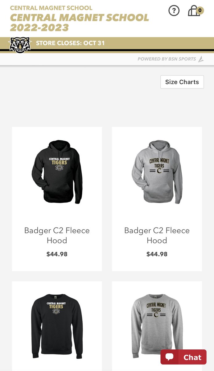Central Magnet Athletics (@cmagtigers) on Twitter photo Attention <a href="/Central_Magnet/">Central Magnet</a> Tigers and families! The CMS online spirit store is OPEN! The store will close on 10/31. All orders will be shipped to CMS for pickup. GO TIGERS!!!
bsnteamsports.com/shop/CMS2223 Attention <a href="/Central_Magnet/">Central Magnet</a> Tigers and families! The CMS online spirit store is OPEN! The store will close on 10/31. All orders will be shipped to CMS for pickup. GO TIGERS!!!
bsnteamsports.com/shop/CMS2223