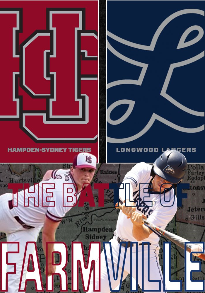 LongwoodBase's tweet photo. 𝚃𝙷𝙴 𝙱𝙰𝚃𝚃𝙻𝙴 𝙾𝙵 𝙵𝙰𝚁𝙼𝚅𝙸𝙻𝙻𝙴

For the first time in 18 years, @HSC_Baseball and Longwood face off on Friday, October 21st at 6 p.m.

We'll see you there

#LetsRide https://t.co/L84XKJGLu5