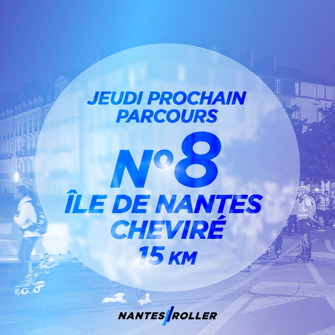 NantesRoller's tweet photo. 📅Jeudi 20 Octobre 2022
⏰Rendez-vous à 20h30 
📍Place Alexis-Ricordeau pour le parcours n°8 Ile de Nantes - Cheviré !
🟩 Niveau Vert

#nantesroller #rollernantes #roller #rollerskating #randoroller #randonneeroller https://t.co/ftpucNJYJl
