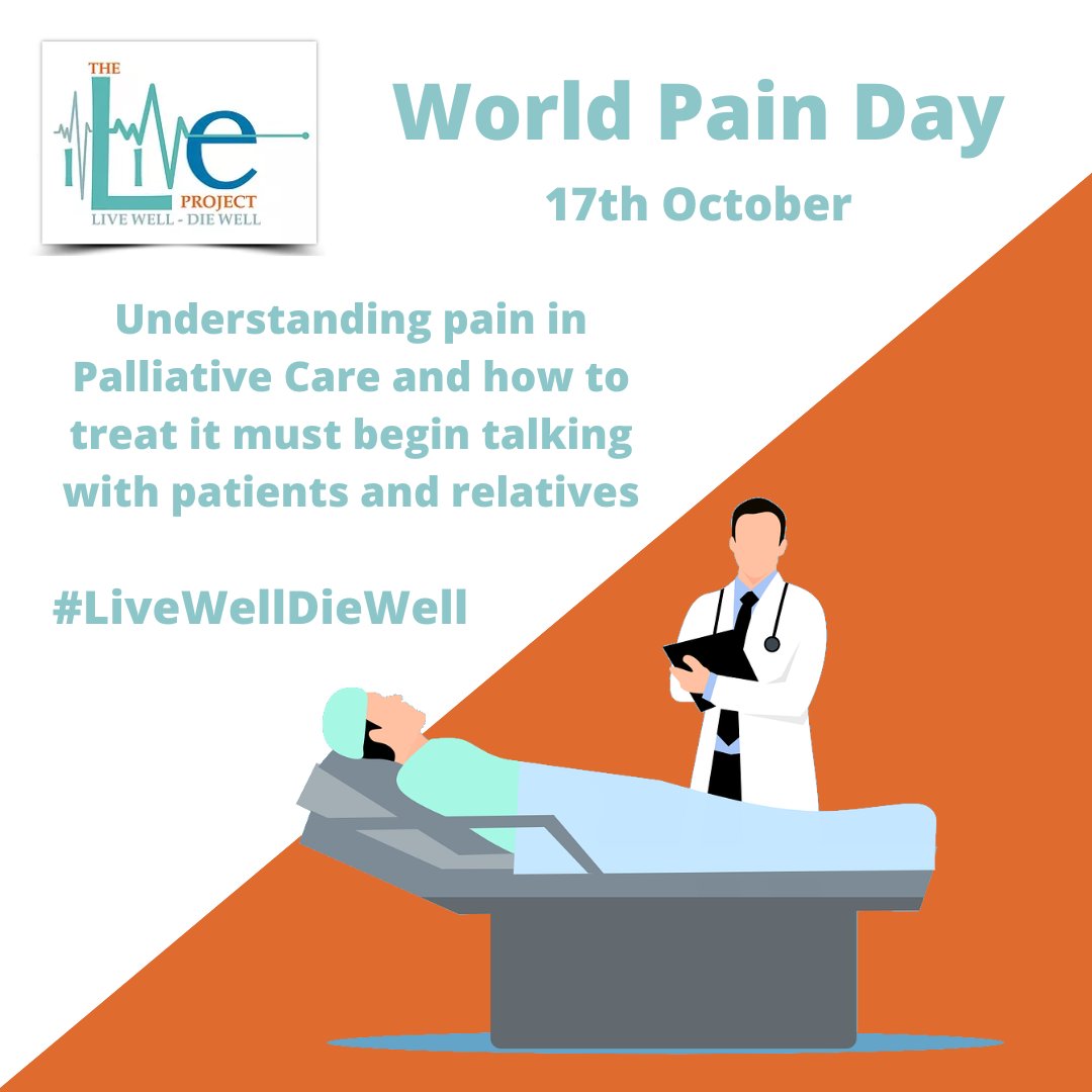 iLIVEProject1's tweet photo. 🩺Today we celebrated #WorldPainDay reminding the importance of listening to patients and how they feel amid a #PalliativeCare treatment
👨‍⚕️ Our research works to make end of life easier and more bearable
#LiveWellDieWell https://t.co/xADJDTjEhG