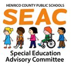 The Special Education Advisory Committee (SEAC) will hold its next meeting on Tuesday, October 25, 2022 at 6:00 at Henrico High School in the Auditorium. 
Topic:  VDOE will present on trends and issues in Special Education. Come join us!