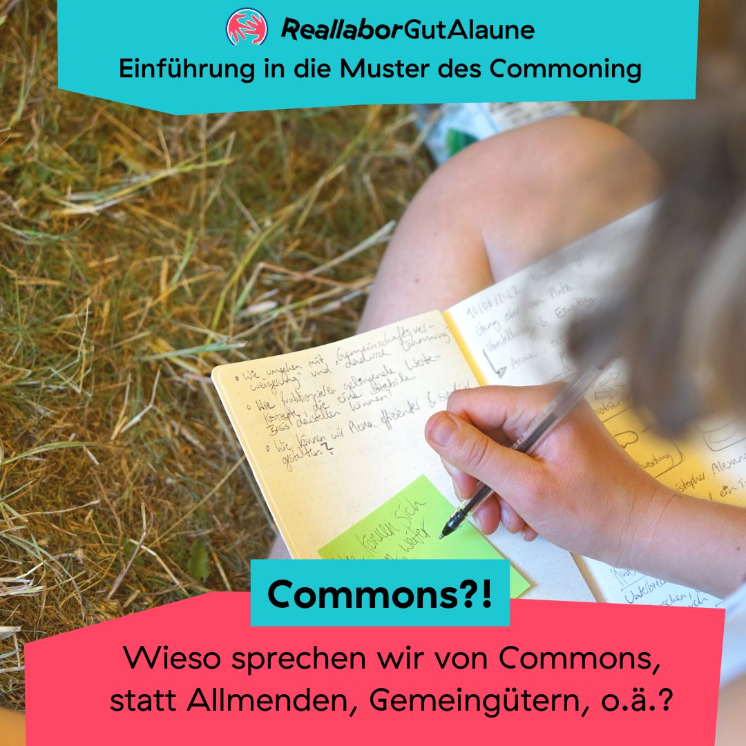 „Der in der deutschen Sprache häufig als Synonym zu #Commons verwendete Begriff #Gemeingut ist stark an den Güterbegriff gekoppelt. Der Begriff der #Allmende hingegen löst schnell, wie Illich meint, »romantische Assoziationen«  aus.“ 
Johannes Euler: Wasser als Gemeinsames, S. 47
