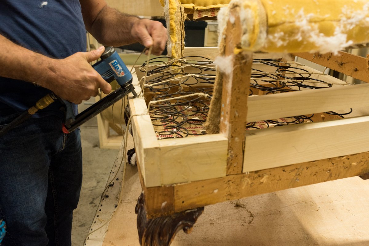 Classic Sofa opened its first custom upholstered furniture factory in 1982, and has been manufacturing stylish upholstery ever since. Their quality, style and consistency have built a distinct reputation in the interior design industry.

#FactoryFriday #MadeinNYC #CustomFurniture