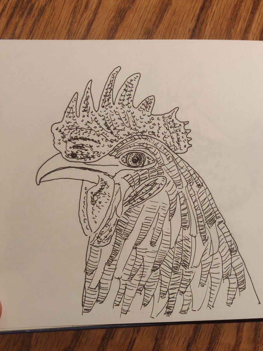 Forgot to post my fowl #inktober #inktober2022fowl