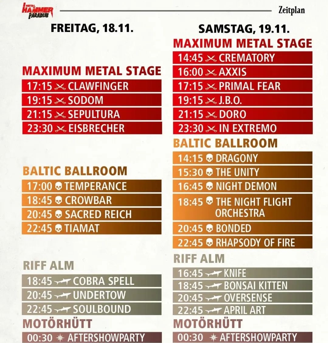 Night Demon are playing at the #MetalHammerParadise on Saturday 19th November 
#NightDemon #nightdemonmetal #HeavyMetal #nwothm #armandjohnanthony #jarvisleatherby #dustysquires #nightdemonband