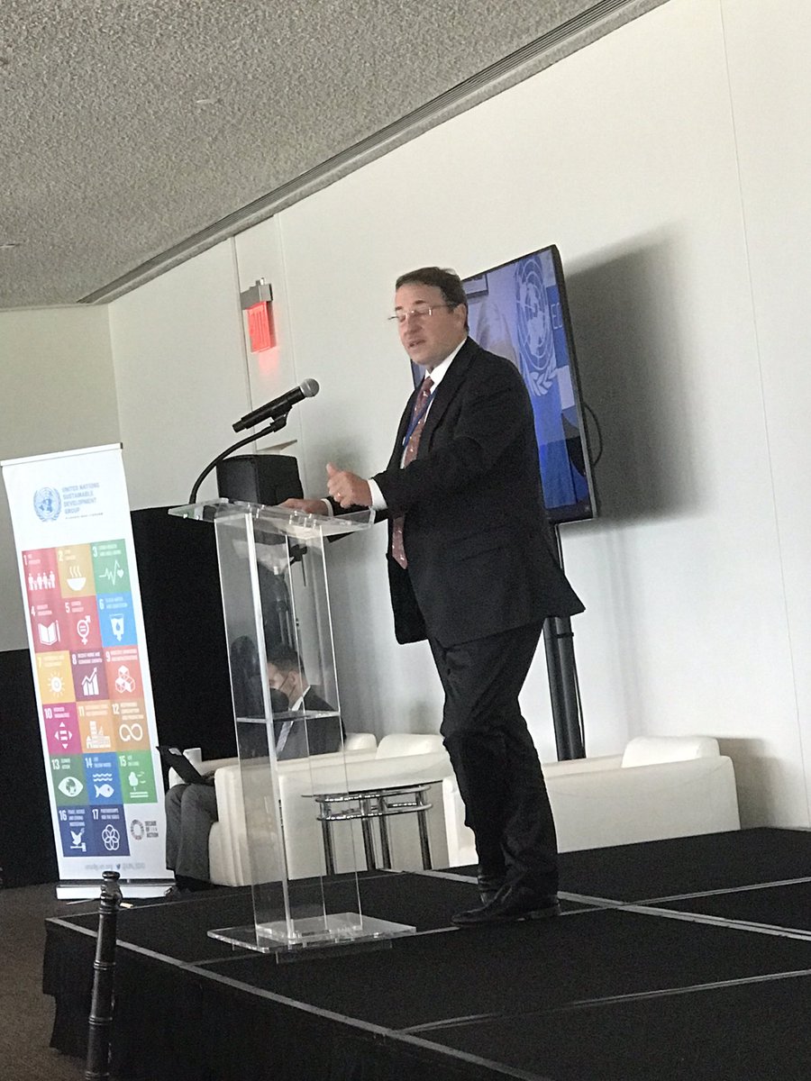 DMcLachlanK's tweet photo. #UNDP Administrator @ASteiner addresses #UNRCs @ global retreat on the subject of key challenges for #UNCTs in addressing development aspirations of the future. Great to have #UNDP support for #RC leadership to achieve #SDGs through national development plans https://t.co/vpYcW0LDQ2