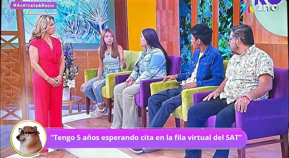 PincheSAT's tweet photo. Mientras tanto en #AcercateARocio. 🥲 https://t.co/adGSraZg6k