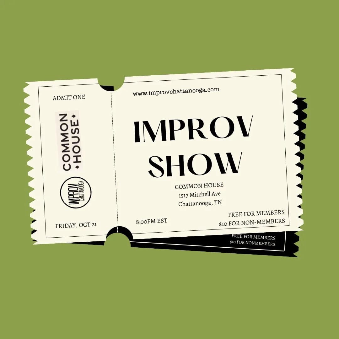 improvcha's tweet photo. Three great shows coming up this weekend! Check us out! Friday night The Common House and Saturday the @signalmacc ! https://t.co/f3fAu9JhKQ