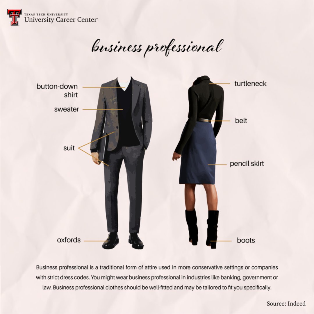 TTUCareers's tweet photo. Before the interview, check the company’s “About Us” page &amp; social media profiles for clues about their culture. If you’re still unsure, ask the recruiter what they recommend you wear to be successful in the interview.” More tips here > https://t.co/DZPcH5c7kg #EtiquetteWeek https://t.co/Lew4k3LKns