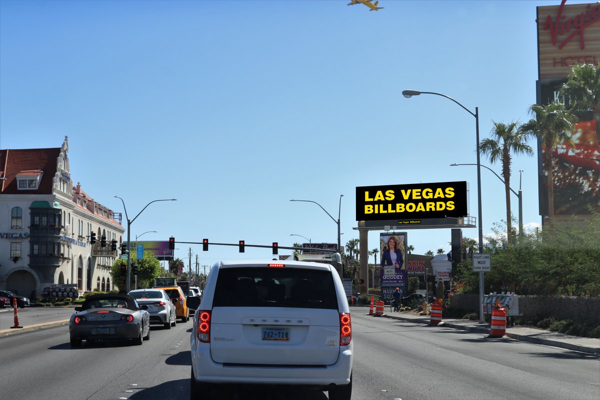 LVBillboards's tweet photo. Exciting news for Las Vegas Billboards, we are proud to announce our newest digital billboard locations at the intersection of Paradise and Harmon. Contact us for availability and more information. https://t.co/jKM3nY4Upl