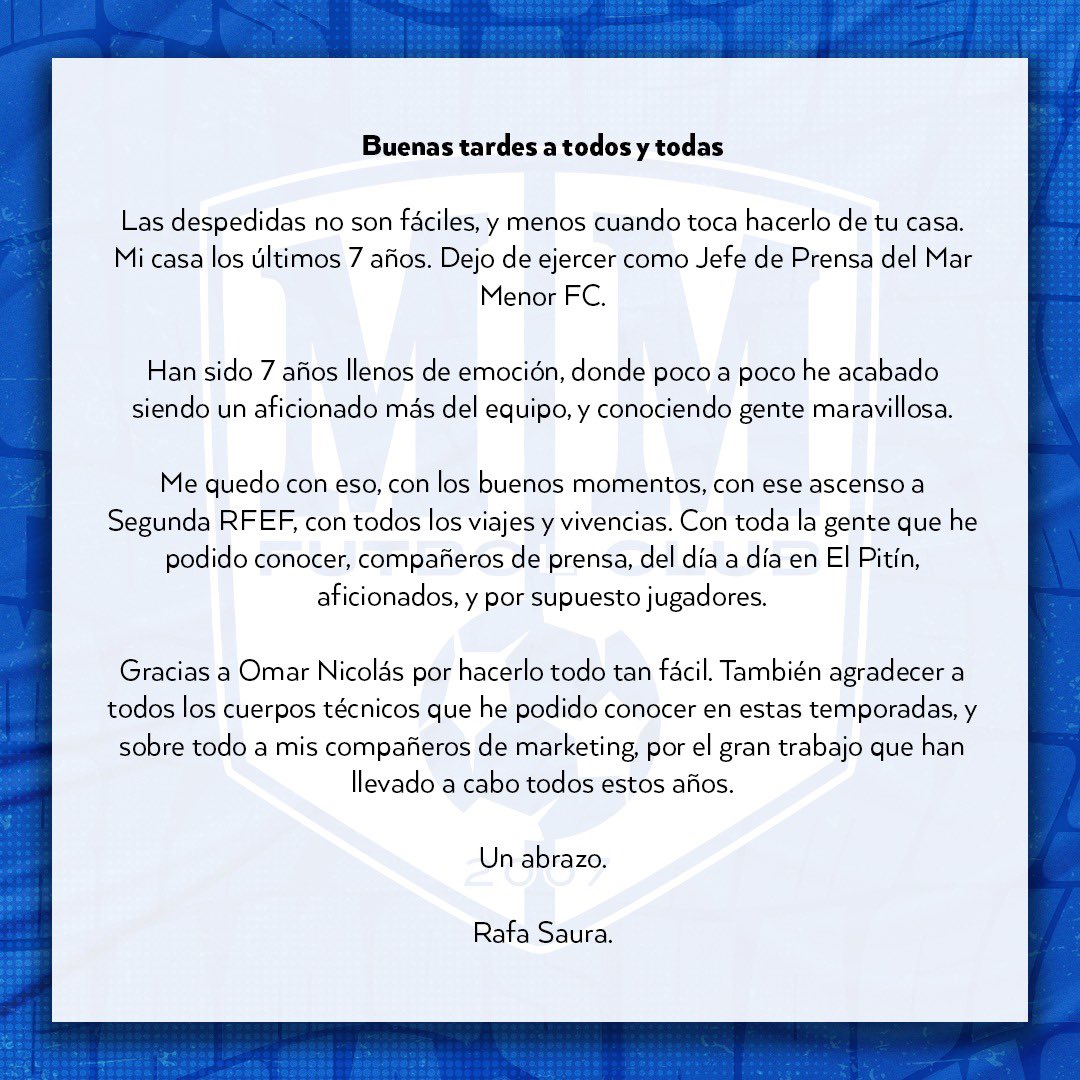 Rafa Saura tweet media