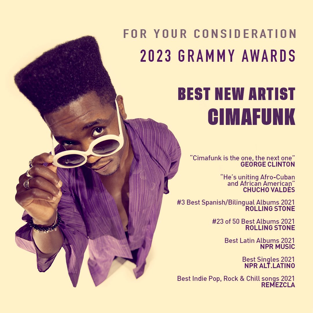 One more for your GRAMMy consideration <a href="/RecordingAcad/">Recording Academy / GRAMMYs</a>.