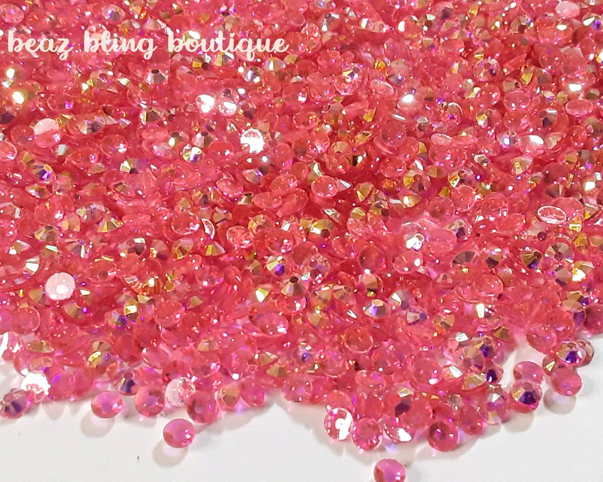 beazboutique's tweet photo. Excited to share the latest addition to my #etsy shop: 1000 Pieces Mixed Sizes 3MM | 4MM | 5MM | 6MM Fuchsia Transparent AB Flat Back Rhinestones for Crafts https://t.co/wurcBlDagz #pink #transparentrhinstones  #blingrhinestones #phonedecor #blinggems #flatbackgems https://t.co/CBdK19M8zZ