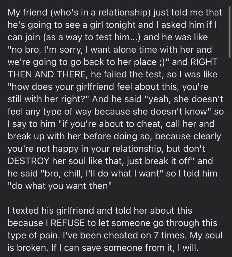 Is this a bad or good friend ???