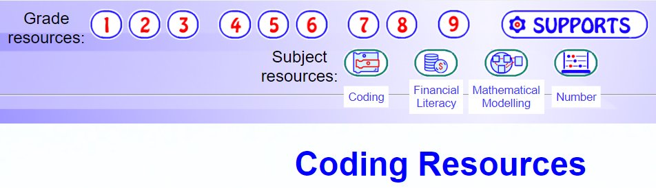 flipping_focus's tweet photo. Don't forget the comprehensive set of #math and #coding lessons and resources available at https://t.co/SSCZuJT2MA Coding plays well with other curriculum areas, so it's always a great time to #Learn2Code and #Code2Learn! #cdsbeo https://t.co/WSDPmqdASN