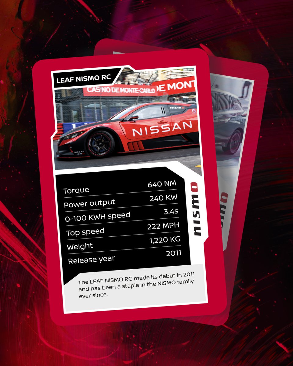 A selection of NISMO cars with their own strengths and skills! @Nissan