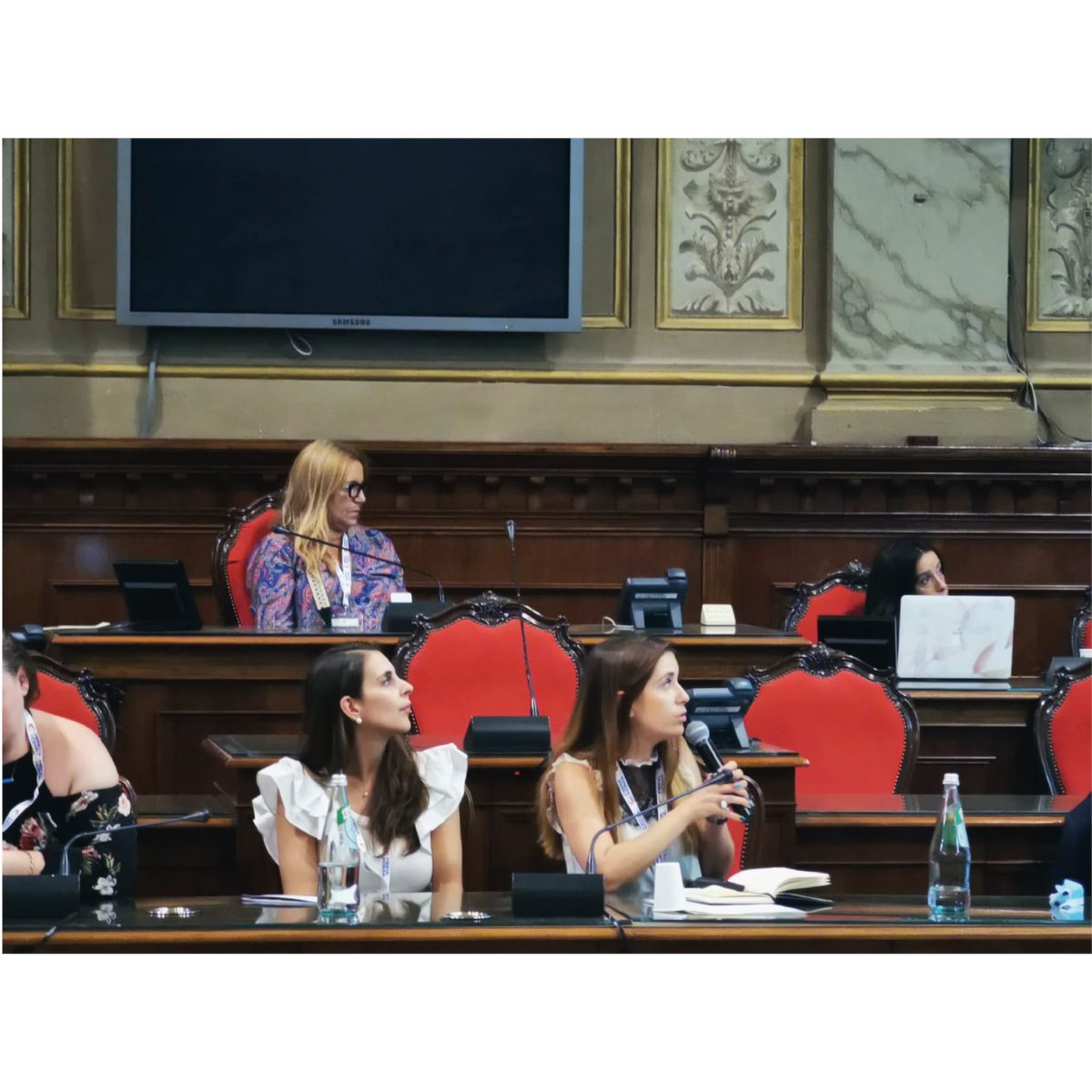 cecolabpt's tweet photo. 📌 Faz hoje um mês que o CECOLAB marcou presença no "4th International Yale Symposium on Olive Oil and Health", que decorreu em Roma onde a co-CEO de Inovação Filipa Figueiredo apresentou o trabalho "GHG emissions of Portuguese Olive oil: a Life-Cycle Assessment approach". https://t.co/69oQ06wAD7