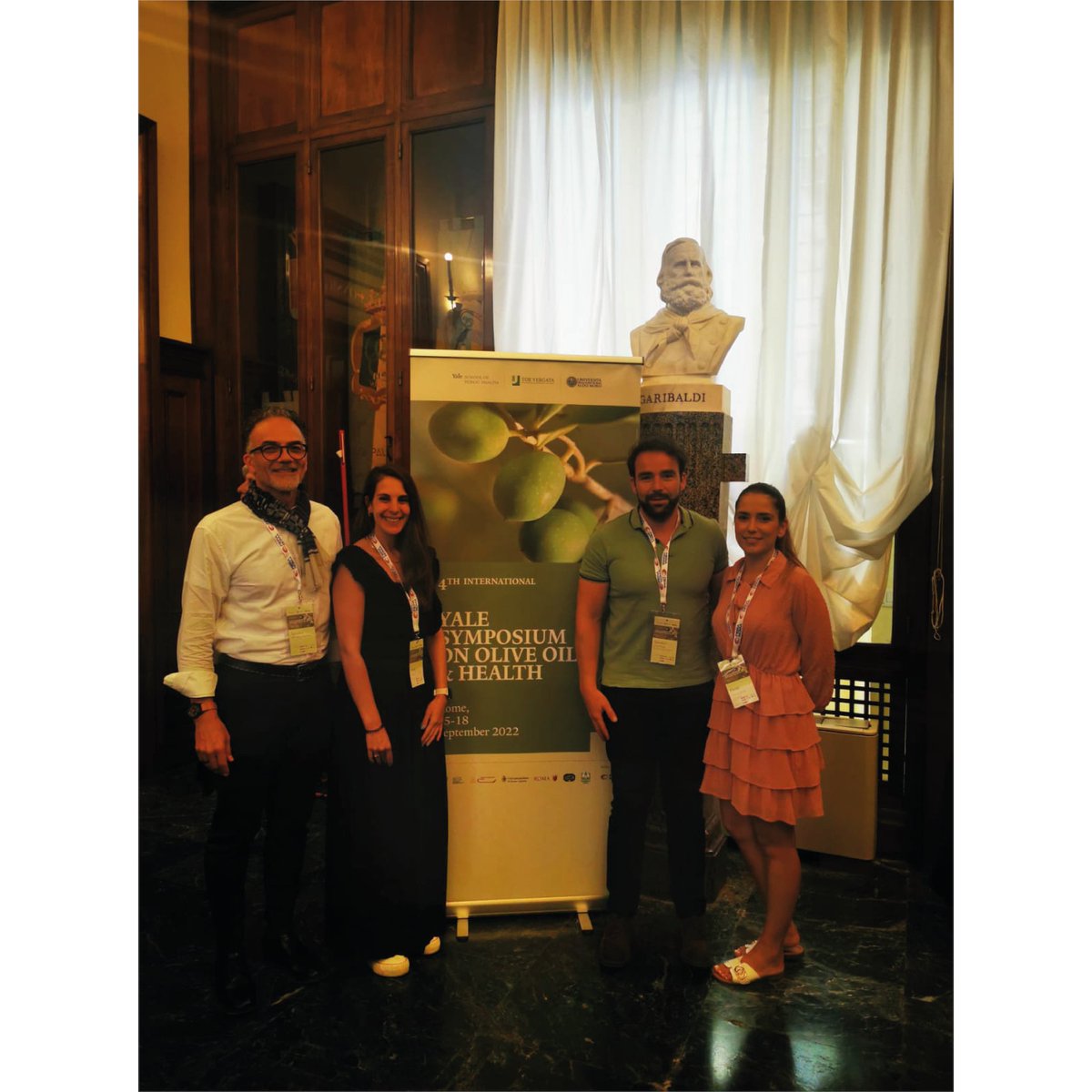 cecolabpt's tweet photo. 📌 Faz hoje um mês que o CECOLAB marcou presença no "4th International Yale Symposium on Olive Oil and Health", que decorreu em Roma onde a co-CEO de Inovação Filipa Figueiredo apresentou o trabalho "GHG emissions of Portuguese Olive oil: a Life-Cycle Assessment approach". https://t.co/69oQ06wAD7