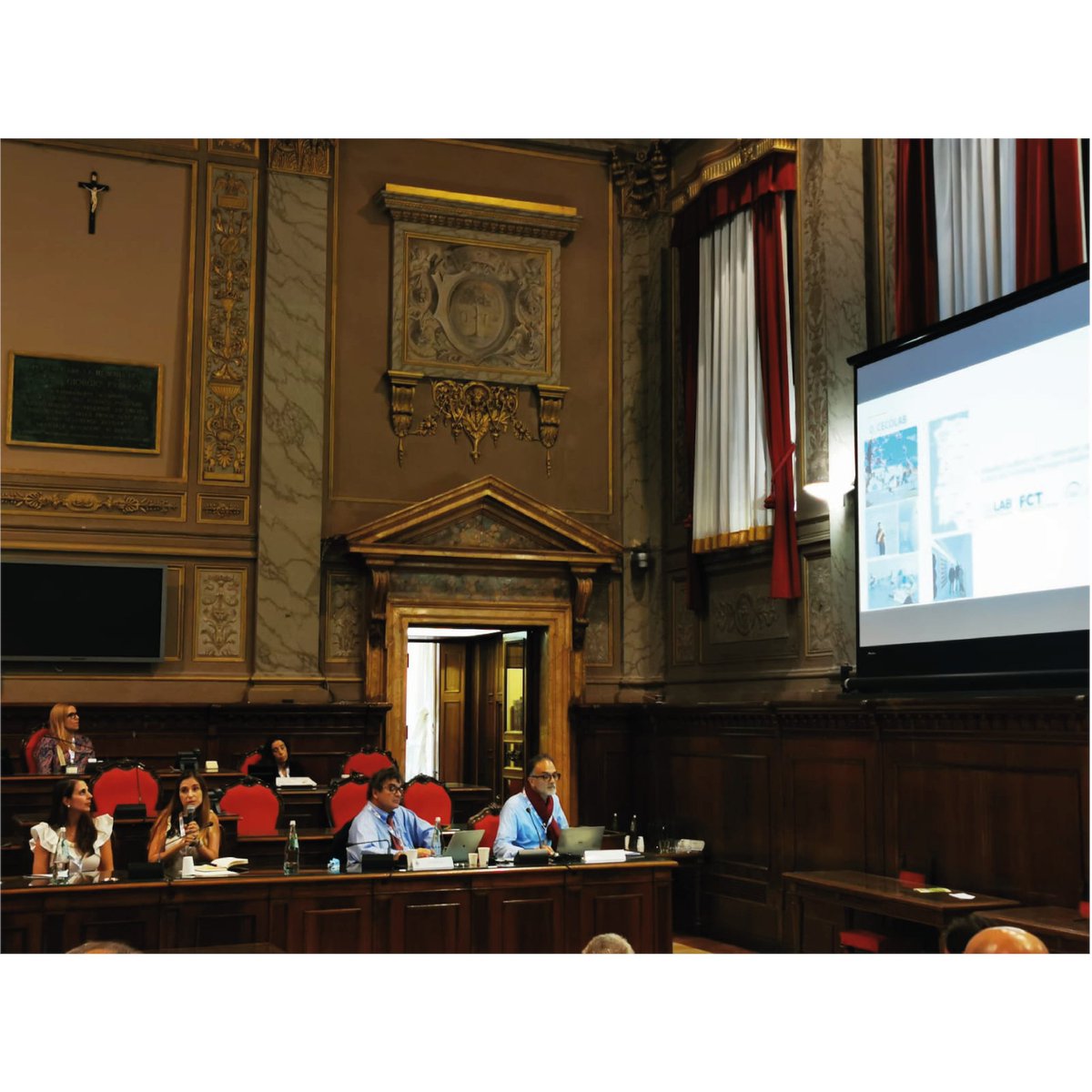 cecolabpt's tweet photo. 📌 Faz hoje um mês que o CECOLAB marcou presença no "4th International Yale Symposium on Olive Oil and Health", que decorreu em Roma onde a co-CEO de Inovação Filipa Figueiredo apresentou o trabalho "GHG emissions of Portuguese Olive oil: a Life-Cycle Assessment approach". https://t.co/69oQ06wAD7