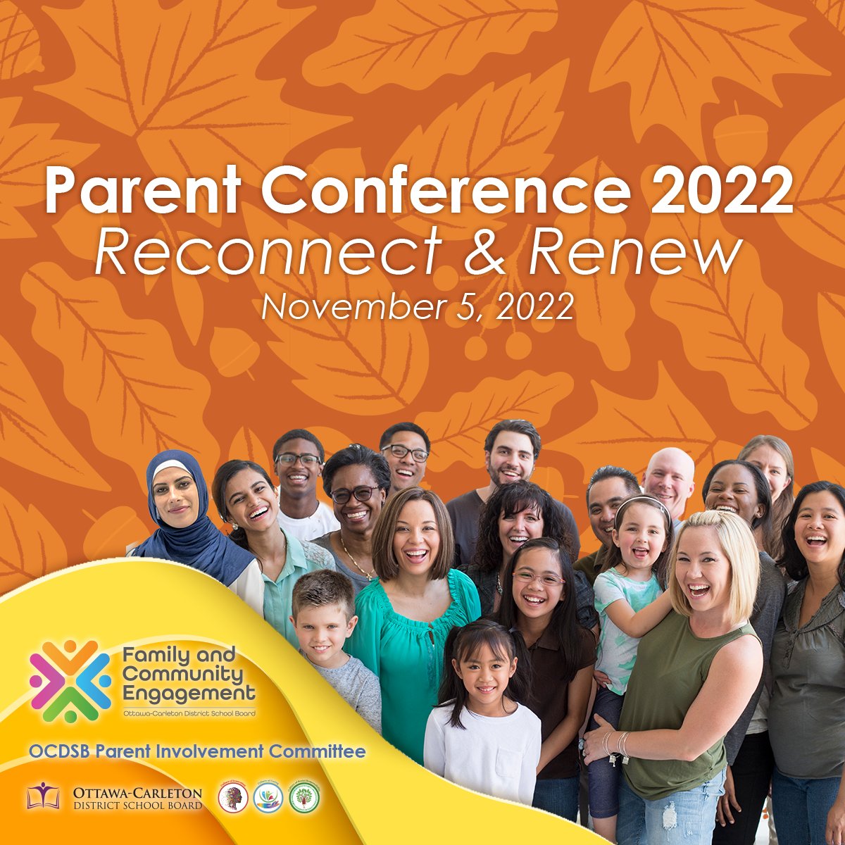 #OCDSB Parents and Guardians: Register Now for our 2022 Parent Conference! Join us on Saturday, November 5th for a keynote session with CHEO's Dr. Michael Cheng, and a variety of engaging workshops (with several offered in Arabic and Somali). Learn more: ow.ly/75xV50LcnaY