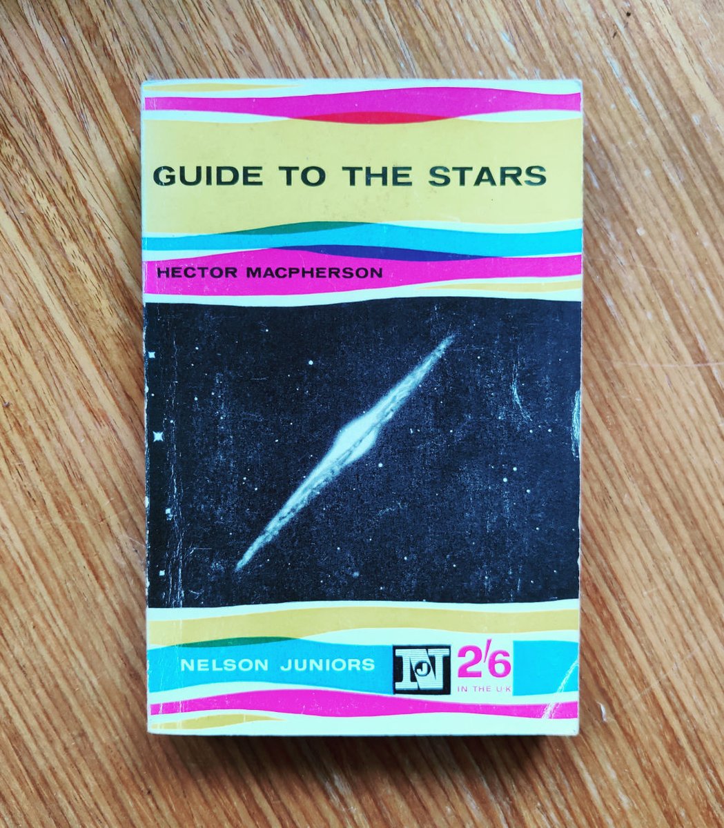 Captain's log: An encounter with Windsor Bold and an as yet unidentified type. Perhaps Monotype Grotesque? My search continues... 

Signpost to the Stars by George Philip, 1966
Guide to the Stars by Hector Macpherson, 1959