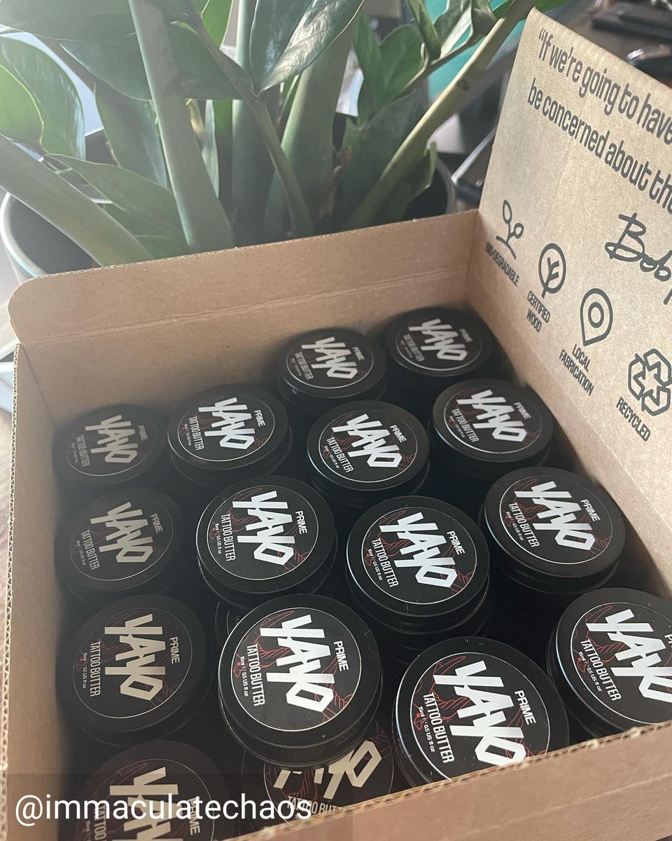 YAYOFamilia's tweet photo. 😍😍😍 yes, that's all I need to say.
#aftercare #tattooaftercare #veganaftercare #vegan #naturalaftercare #tattoo #tattoos #tattooing #amazingtattoos #tattooed #tattooskincare #artist #inked #inkedup #ecofriendly #recycle #ecofriendlyproducts #besttattoos #art #allnatural https://t.co/dlFGwLcUnd