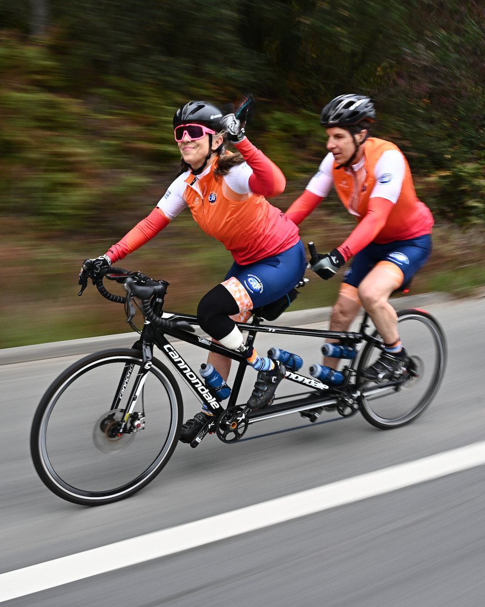 CAFoundation's tweet photo. 50% of adults w/a disability get NO aerobic exercise. CAF’s Million Dollar Challenge riders are riding 640 miles to help, w/diamond sponsor Tech Sgt Jack Kushner Foundation. Bring access + community through sport to those w/permanent physical disabilities: https://t.co/y2Py5l0uli https://t.co/mziaM4IMPQ