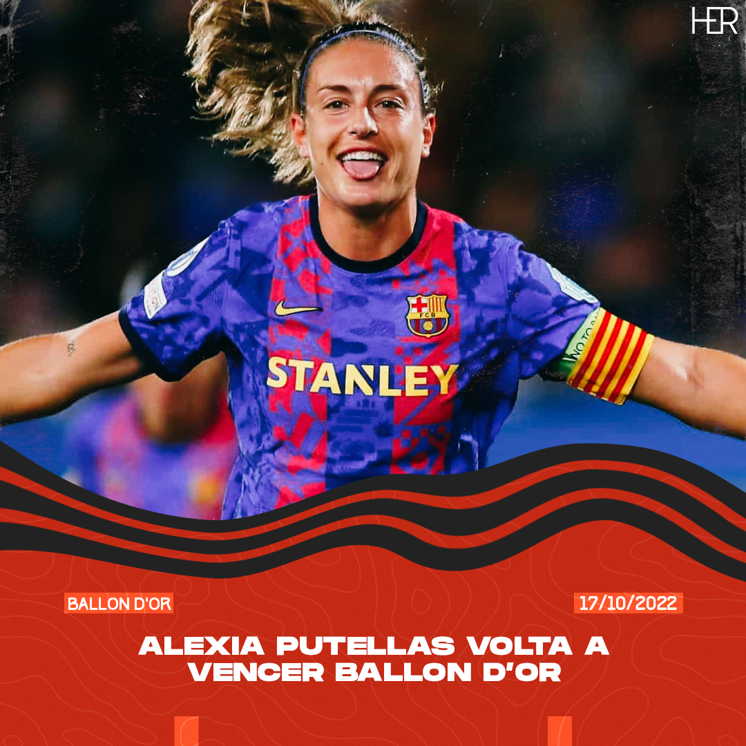 𝙍𝘼𝙄𝙉𝙃𝘼 𝘿𝘼 𝙀𝙐𝙍𝙊𝙋𝘼 👑

Alexia Putellas venceu o #BallonDor pelo segundo ano consecutivo.