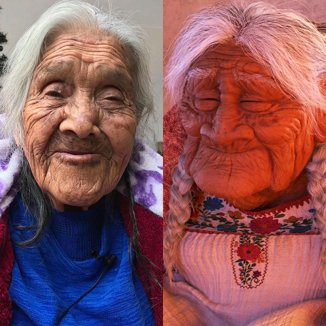 enews's tweet photo. Remember her. 🤍 Maria Salud Ramirez Caballero, the woman who reportedly inspired Pixar's Mama Coco, has passed away at the age of 109. https://t.co/8bF91OGfic https://t.co/8cLZHnYE8q