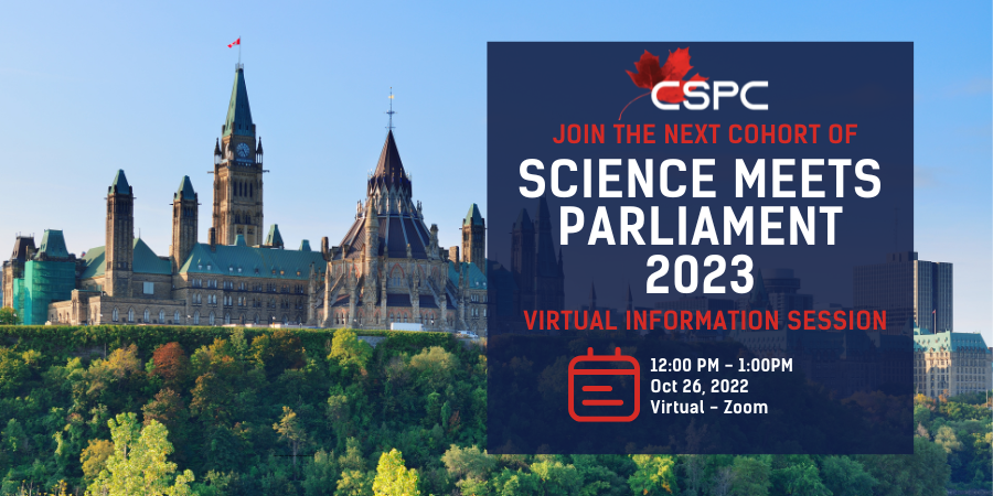 sciencepolicy's tweet photo. We are currently recruiting our next cohort of Science Meet Parliament participants! 🙌🏽

Don’t miss out on this one of a kind opportunity to engage with the government and politicians on all things science! 

Join our information session on October 26th : https://t.co/yGZgStPud1 https://t.co/Go3TkPhtJV